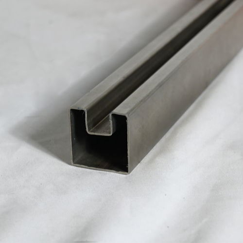 定制铝合金U型槽包边封边铝槽 卡槽玻璃固定铝槽条型材